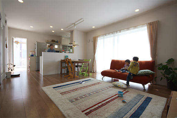 子供と過ごす時間を大切にする家 和歌山の新築 注文住宅 丸良木材