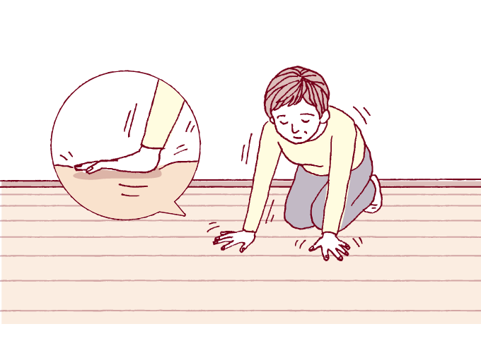 床の軋み