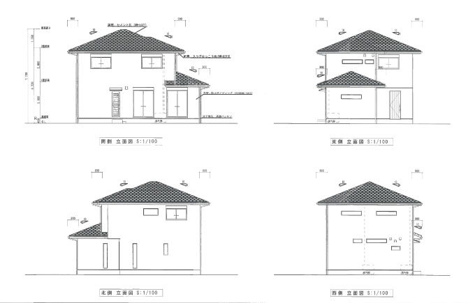 立面図