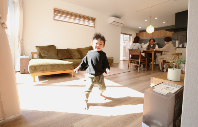 子どもがのびのび暮らせる家|和歌山の注文住宅の施工事例