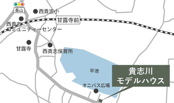モデルハウス地図