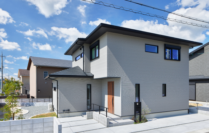 岩出市安上｜モデルハウス外観