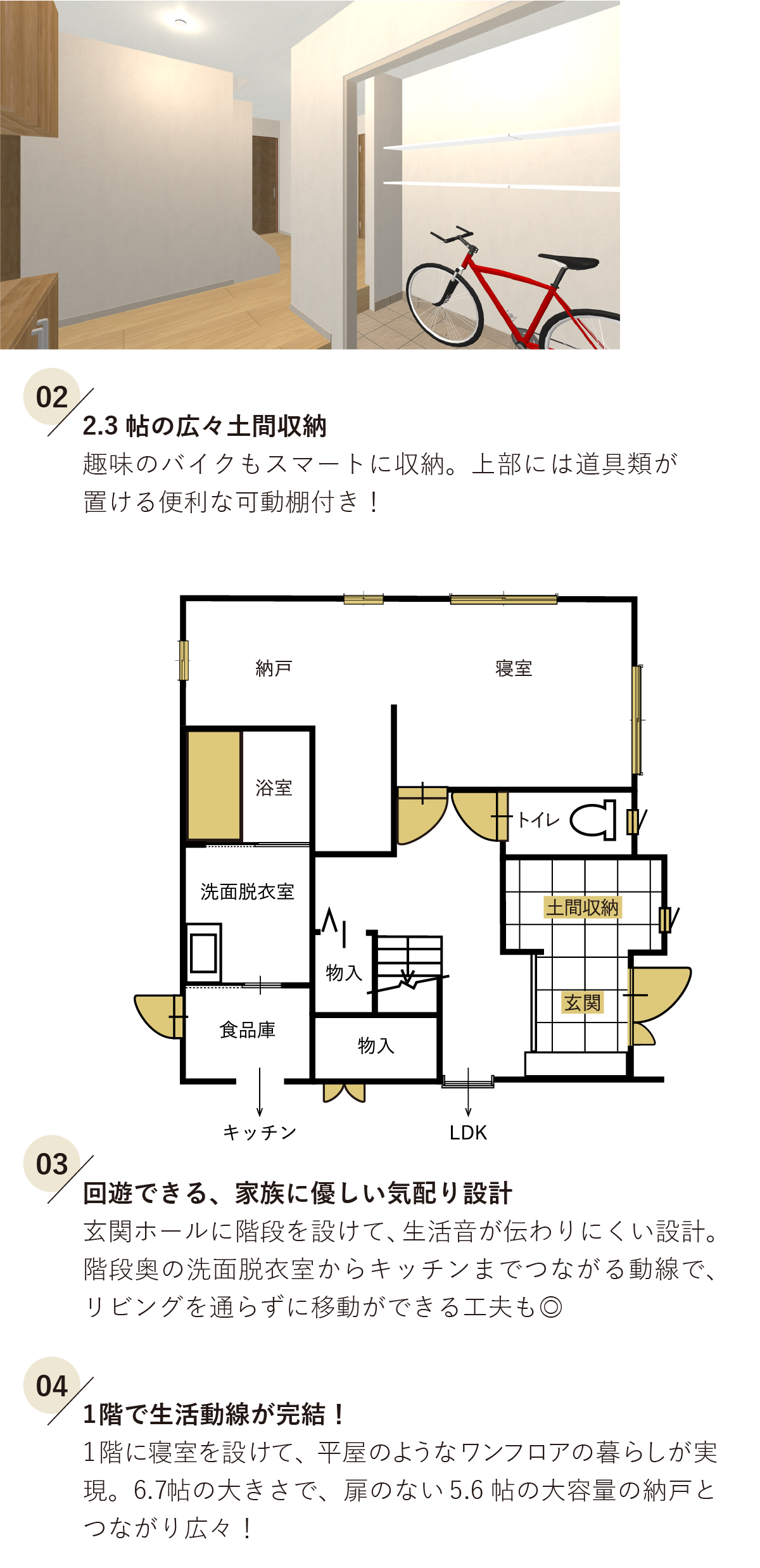 完成見学会の見どころ｜間取り